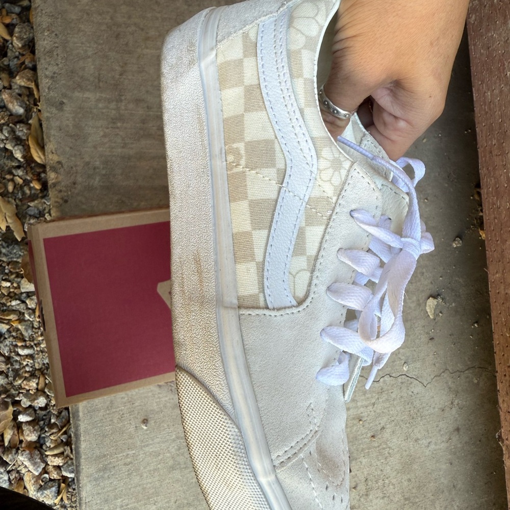 Vans Sk8-Low women’s Sneakers - Floral Check Marshmallow